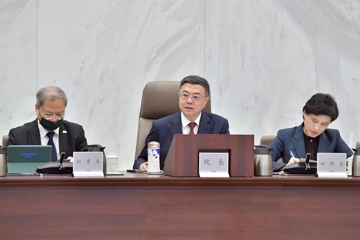 行政院長卓榮泰將針對特別條例部份，親自主持院會後記者會進一步說明。 圖：行政院提供（資料照）