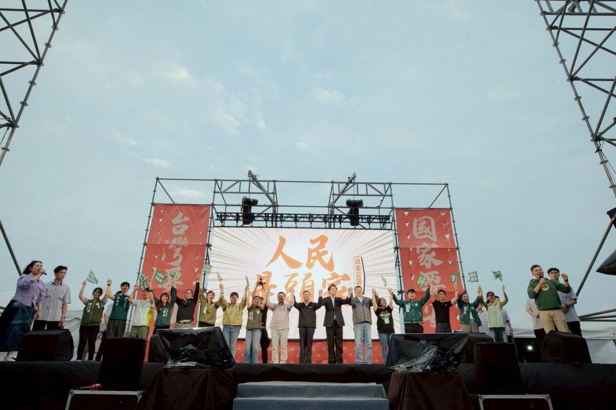民進黨今（12日）赴新竹啟動「人民是頭家」政策宣講。 圖：民進黨提供