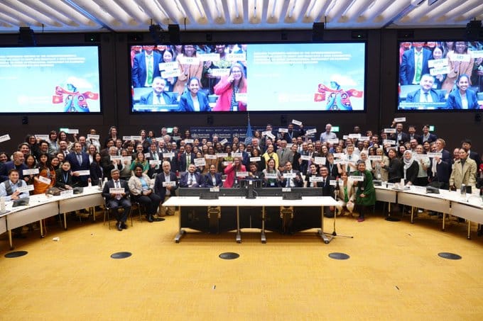 最終協議將於 5 月 27 日登場的 WHA 世界衛生大會中進行表決，若通過，將成為各國在面對未來如 COVID-19 級別疫情時的國際法律性指導框架。 圖:擷自X帳號@DrTedros
