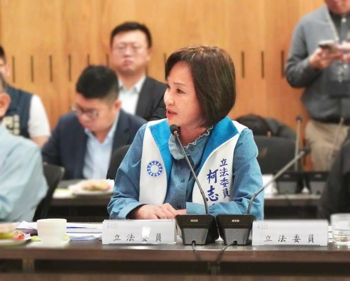 柯志恩呼籲面對對等關稅變局，朝野應團結協助產業解決問題。 圖：柯志恩團隊/提供