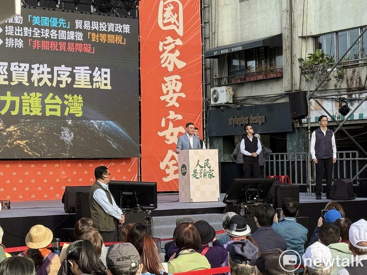 行政院長卓榮泰今（13日）出席民進黨「人民是頭家」宣講台北場。 圖：周煊惠 / 攝