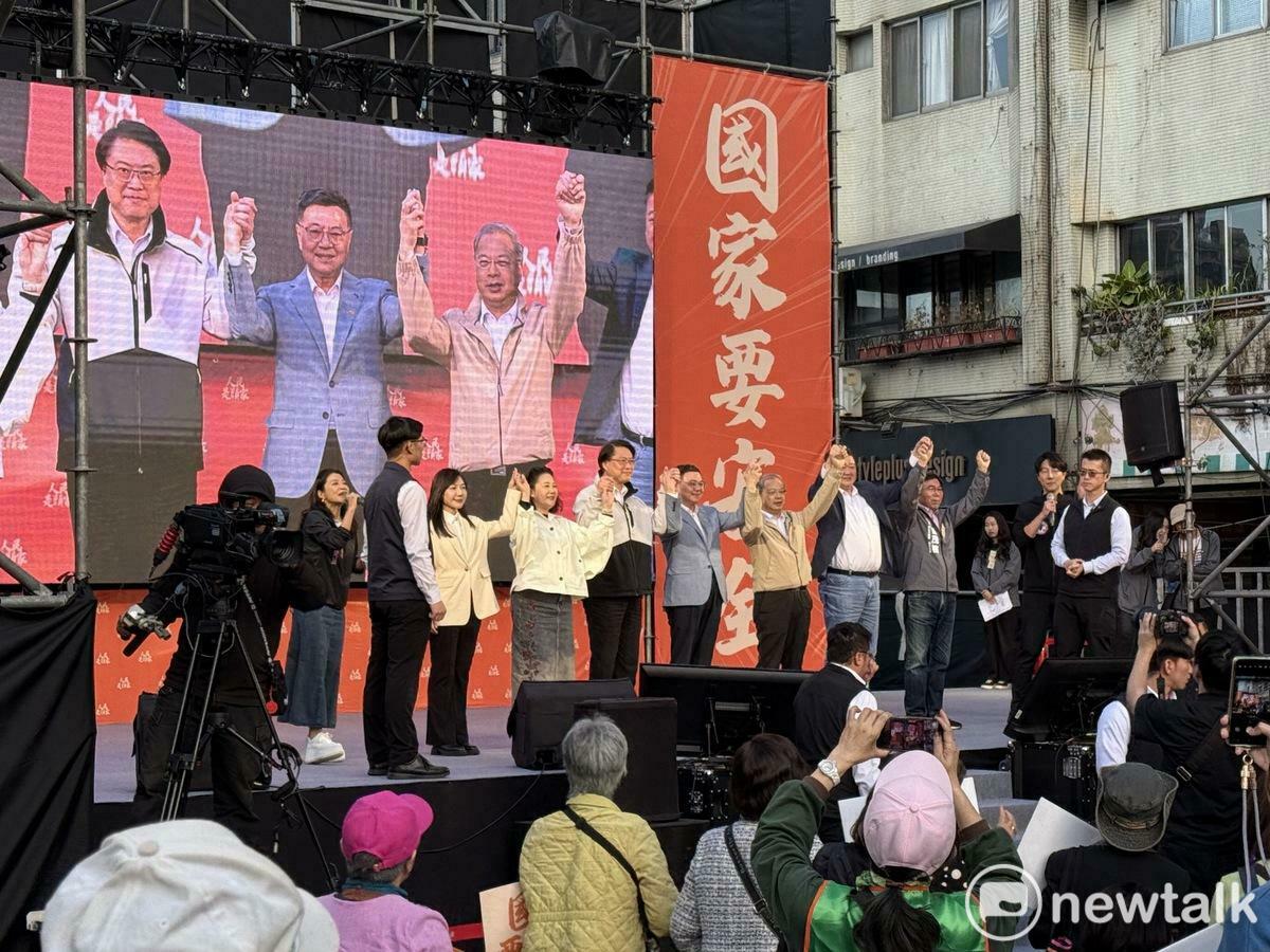 民進黨「人民是頭家」宣講台北場。 圖：周煊惠 / 攝