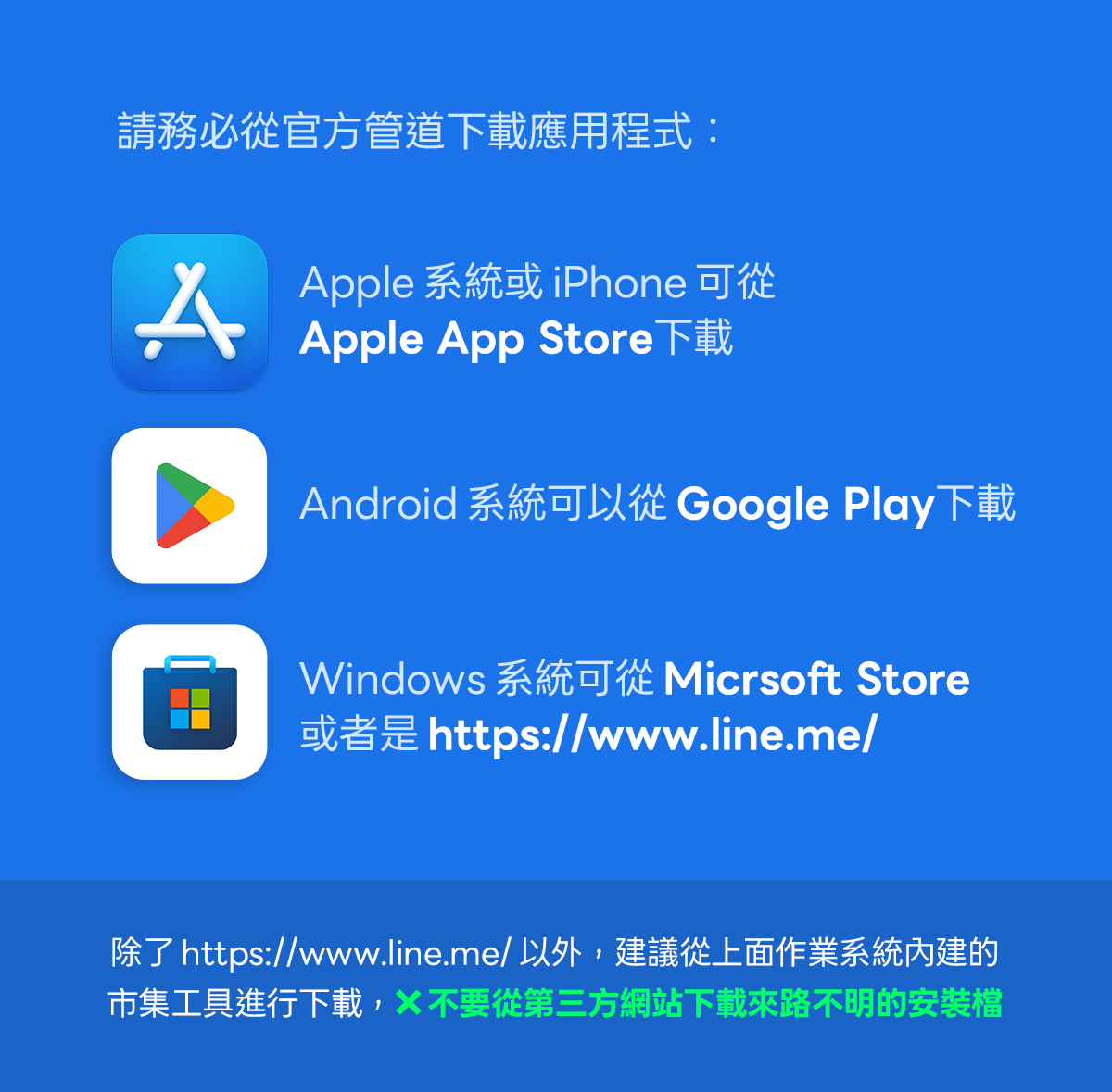 LINE官方祭出2招預防使用者受騙。 圖：LINE／提供