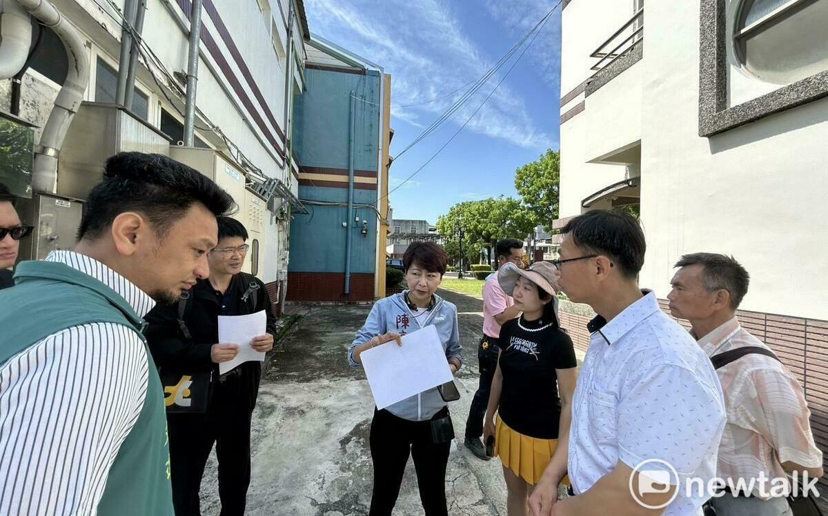 陳亭妃率國教署會勘4校老舊校舍 爲學童爭取安全學習環境與空間