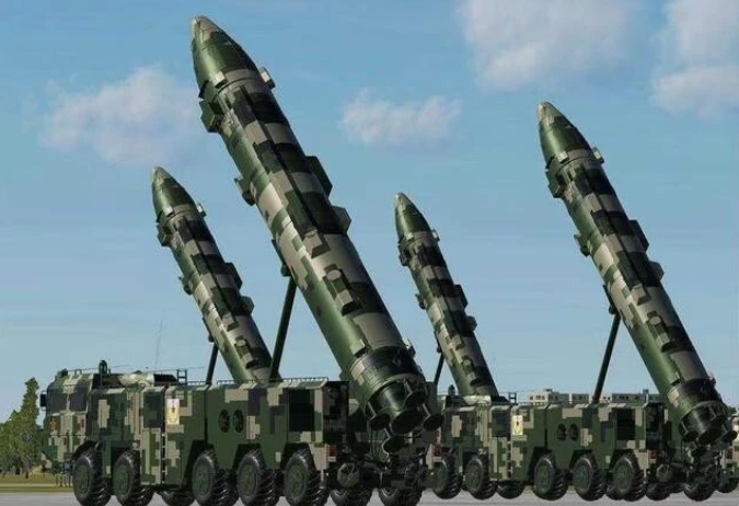 解放軍東風-41洲際彈道導彈。 圖 : 翻攝自墨寫東瀛話春秋