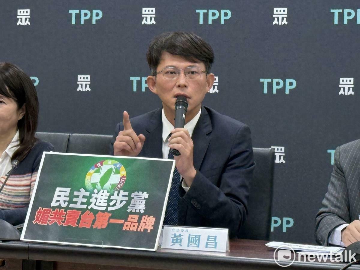 民眾黨團總召黃國昌。 圖：周煊惠 / 攝