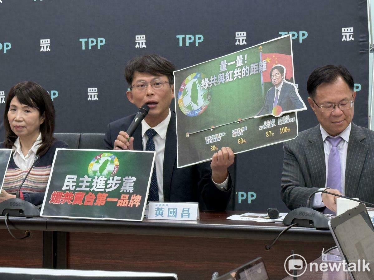 民眾黨團總召黃國昌。 圖：周煊惠 ／ 攝