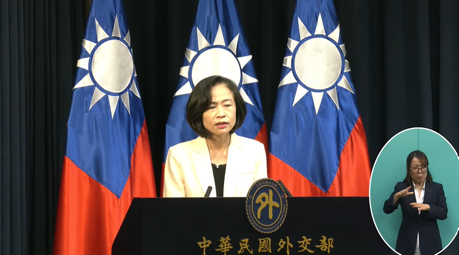 外交部國經司長連玉蘋說明台灣加入CPTPP管道及措施。 圖：翻攝自外交部YT