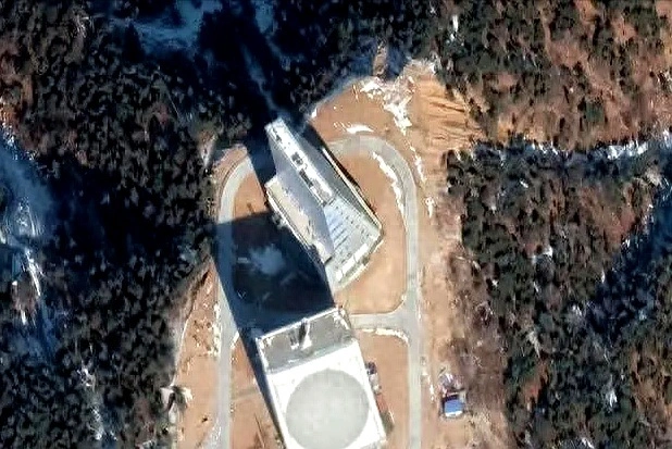 中國在雲南地區設立超大型電子掃描陣列雷達。 圖 : 翻攝自騰訊網