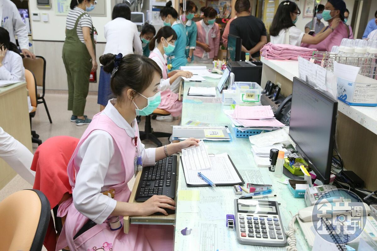護師工會統計，今年3月共有548人離職，創下近年新高。（示意圖，本刊資料照）