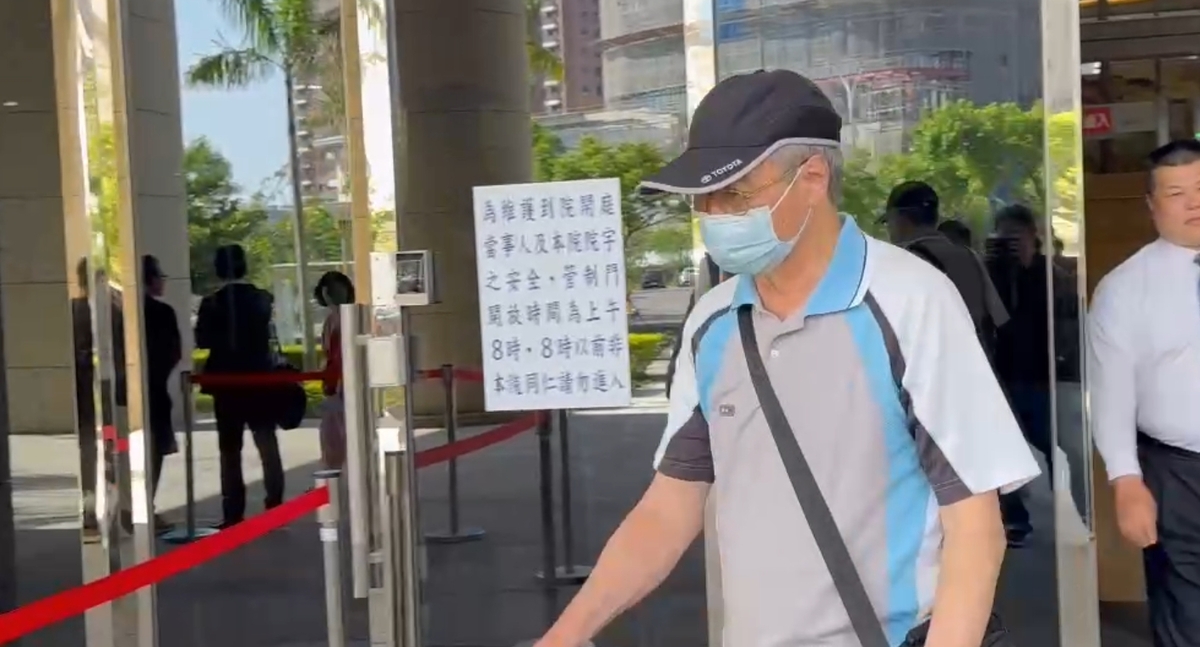 前台塑總管理處執行副總侯水文。 圖：林昀真/翻攝