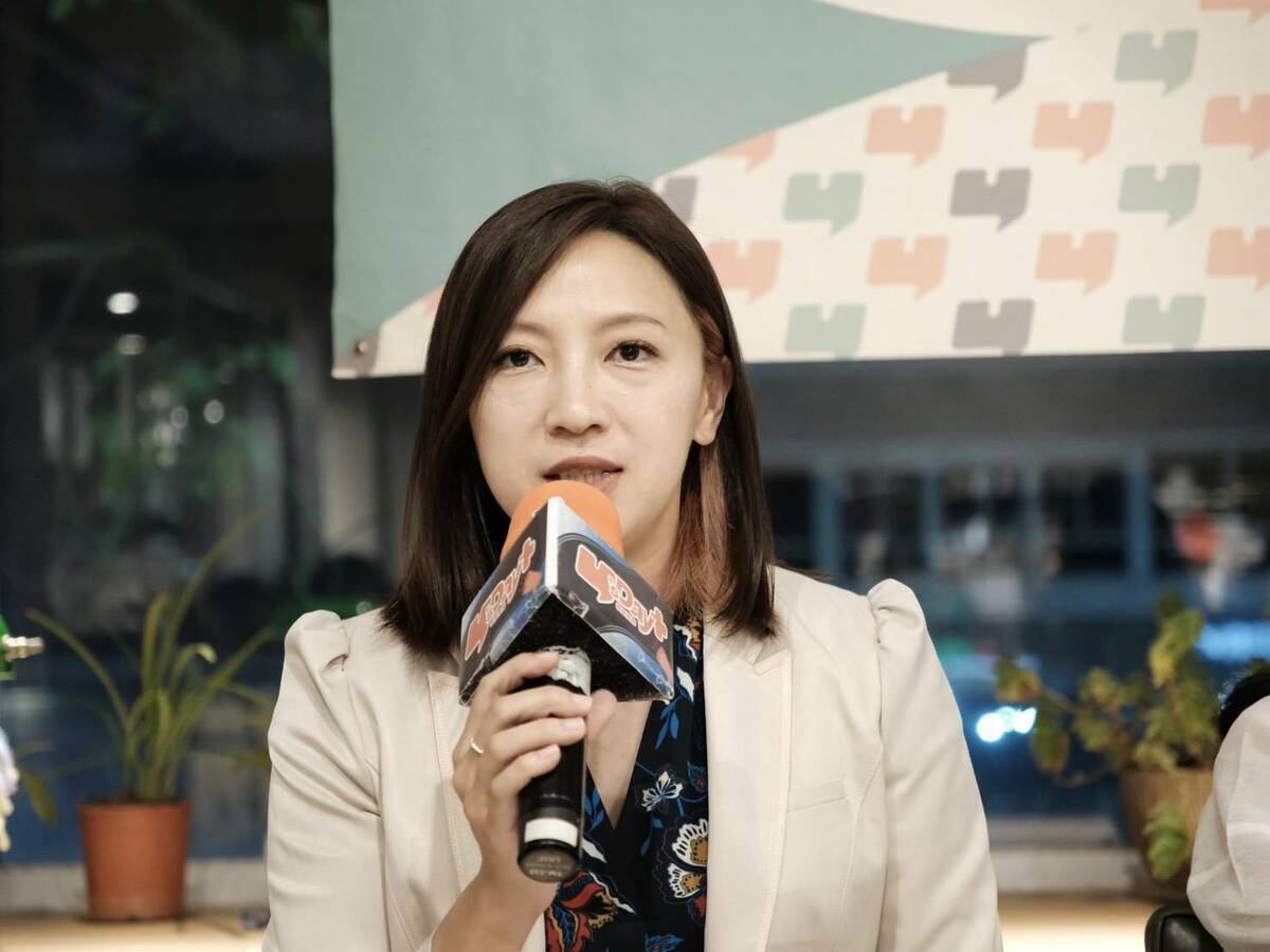 陳乃瑜表示，相信市民眼睛是雪亮的，並用政績說話、反擊惡罷是她的堅持。同時也會繼續努力監督市政，為市民爭取福利、為地方爭取建設。 圖：Y’s Day「週三青年日」提供（資料照）