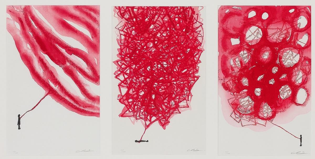 塩田千春《Connected to the U niverse》2023年©JASPAR, Tokyo, 2025 and Chiharu Shiota  圖：東京國立博物館提供