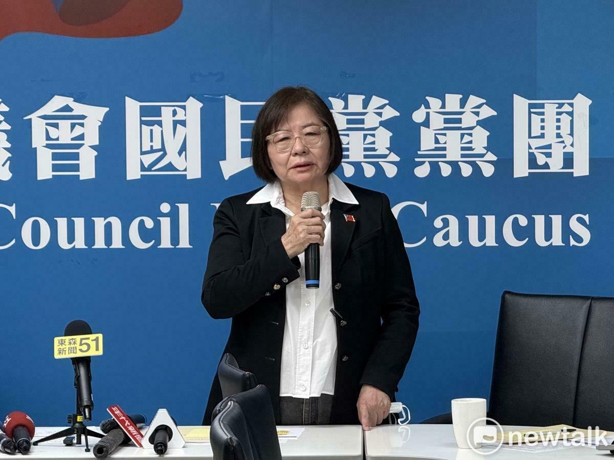 國民黨台北市黨部主委黃呂錦茹從過去至今戮力從公，卻在大罷免遭羈押，令人不甚唏噓。 圖：周煊惠 / 攝（資料照）