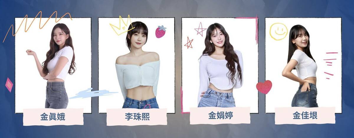 四韓籍啦啦隊女神周末即將合體。 圖：MUGEN提供
