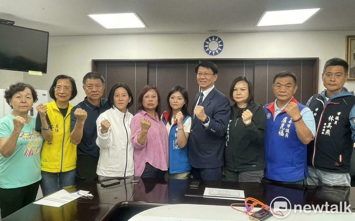 國民黨無畏司法搜索聲押 謝龍介率台南藍軍迎戰賴清德