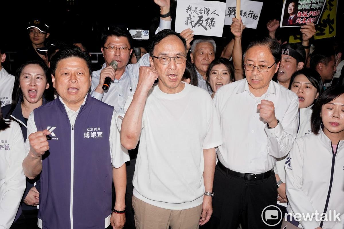 國民黨主席朱立倫。 圖：張良一/攝（資料照）