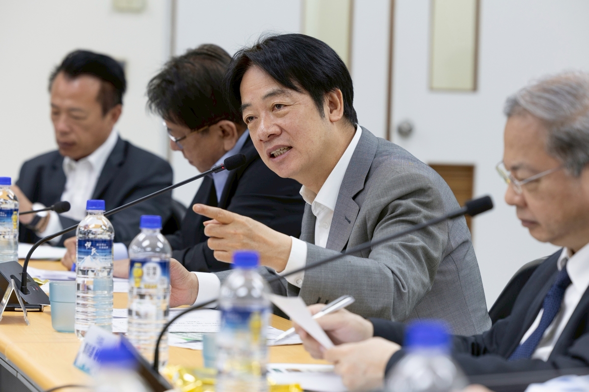 賴清德強調，不會因談判犧牲農漁業。 圖：總統府提供