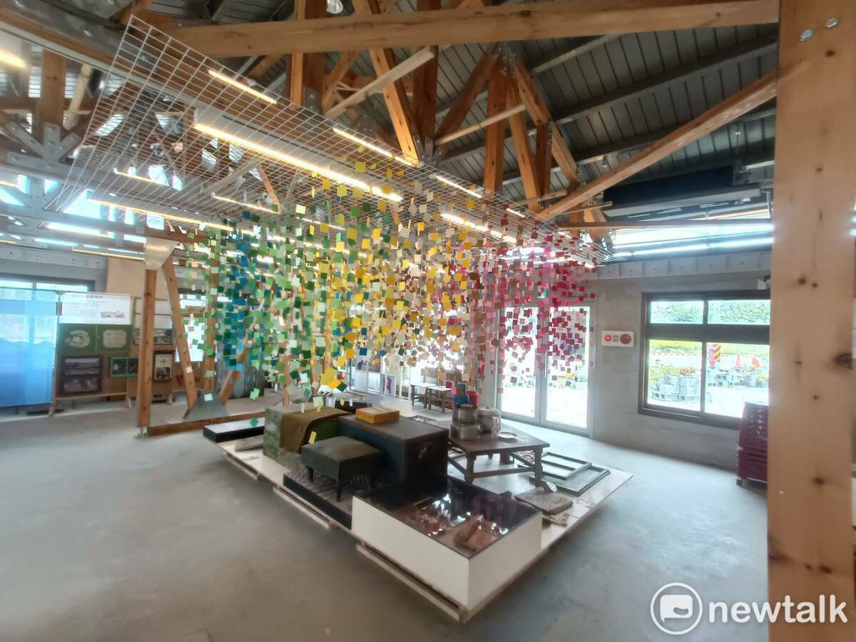 過去的診寮所成了藝文展場。 圖：唐復年/攝