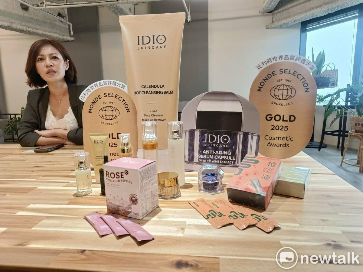 IDIO決定加大東協市場的佔比，希望以品牌長年深耕成分高科技研究、堅持不妥協品質理念的具體成果，造福亞洲的民眾，也拓展台灣化妝品產業在東南亞的市場。 圖：唐復年/攝