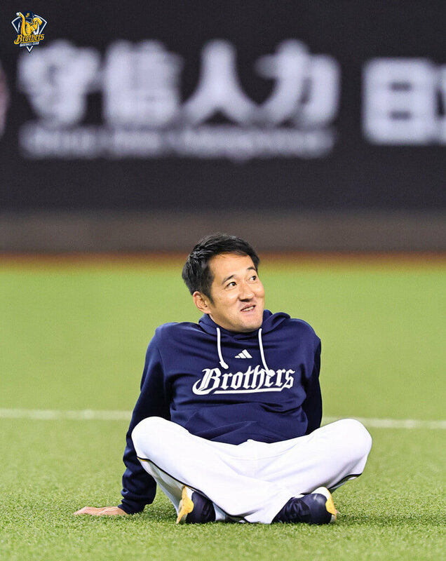 中職中信兄弟目前為止本季在指定打擊位置打擊率僅1成75，總教練平野惠一（圖）表示自己也有觀察到。 圖：中央社（中信兄弟提供）