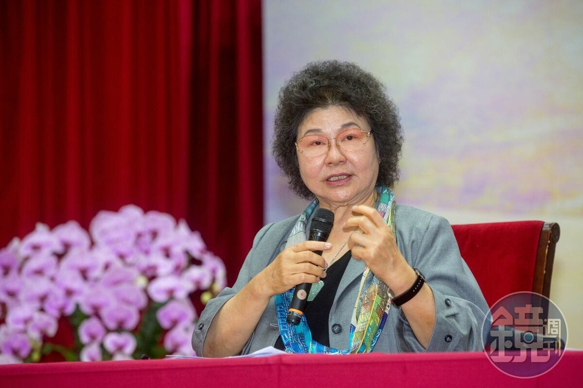 PTT傳陳菊過世，高醫駁斥不是事實。 圖：鏡傳媒資料照（資料照）