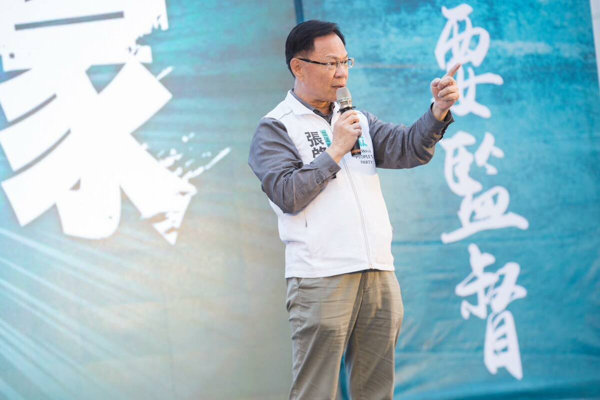 民眾黨立法院黨團副總召張啓楷。 圖:翻攝自張啓楷臉書