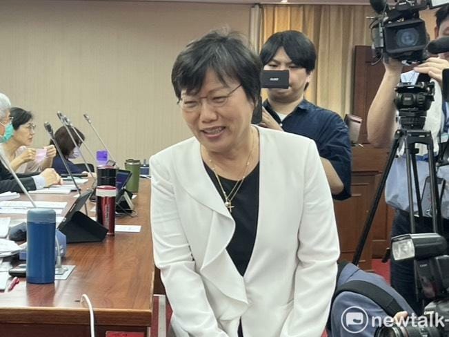 內政部長劉世芳指出，依北市警局說明，僅傳喚首謀朱立倫、謝龍介、楊智伃三人。 圖：金大鈞/攝