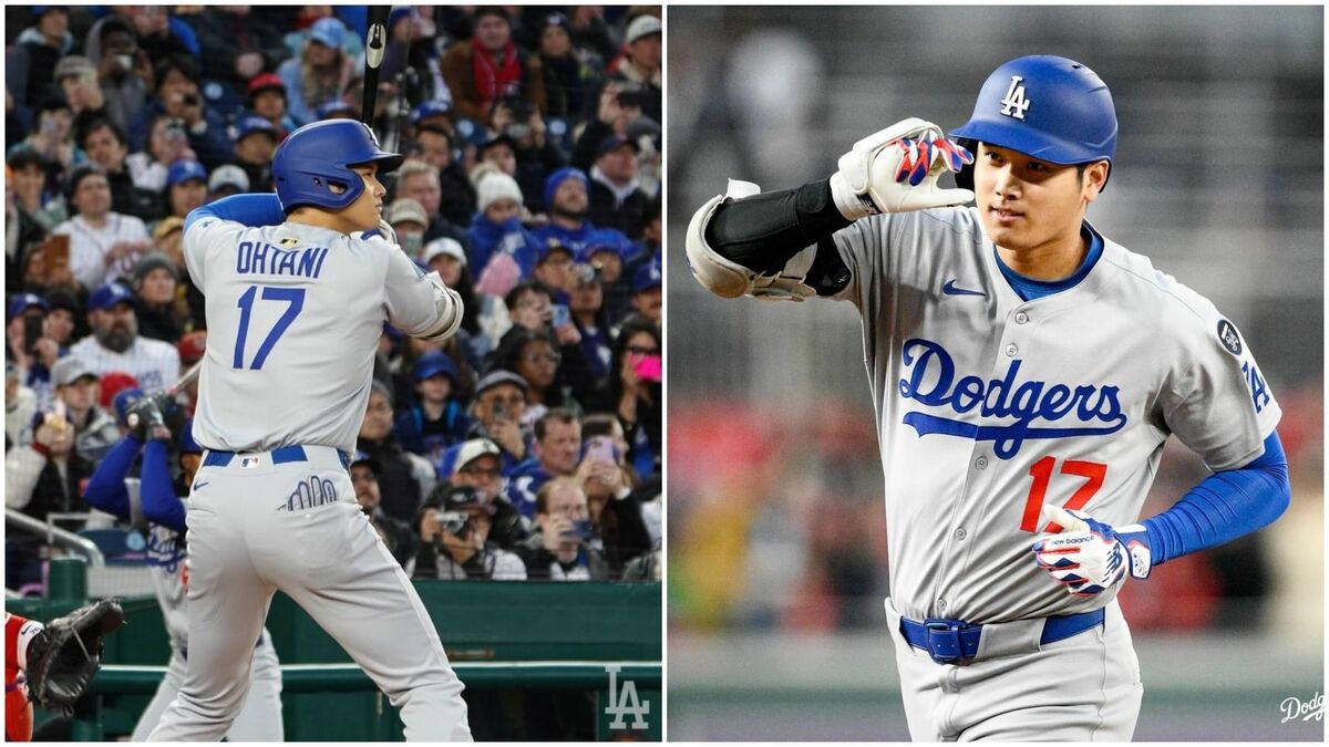 大谷翔平升格當爸後首戰打擊繳白卷。（翻攝道奇隊IG）