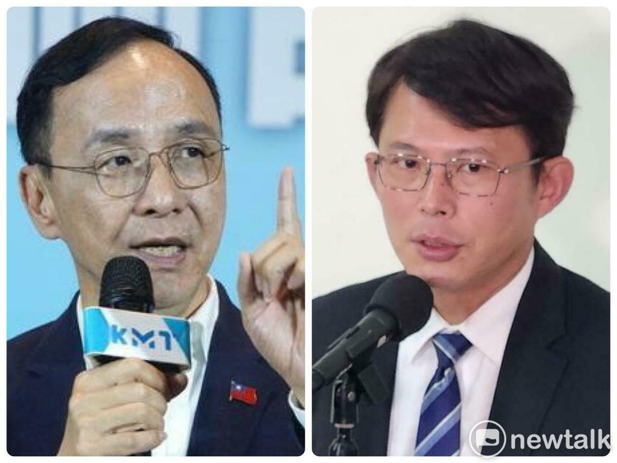 國民黨主席朱立倫（左）、民眾黨主席黃國昌（右）明天將進行在野領袖峰會。 圖：新頭殼合成照