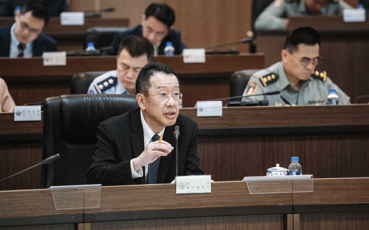 顧立雄主持漢光電腦兵推總檢討 強調實戰化訓練深化嚇阻能力