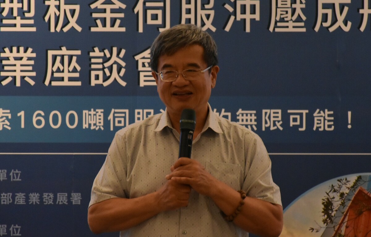 高科大校長楊慶煜表示將為產業培育出符合需求的人才及具競爭力的技術。 圖：孫家銘/攝