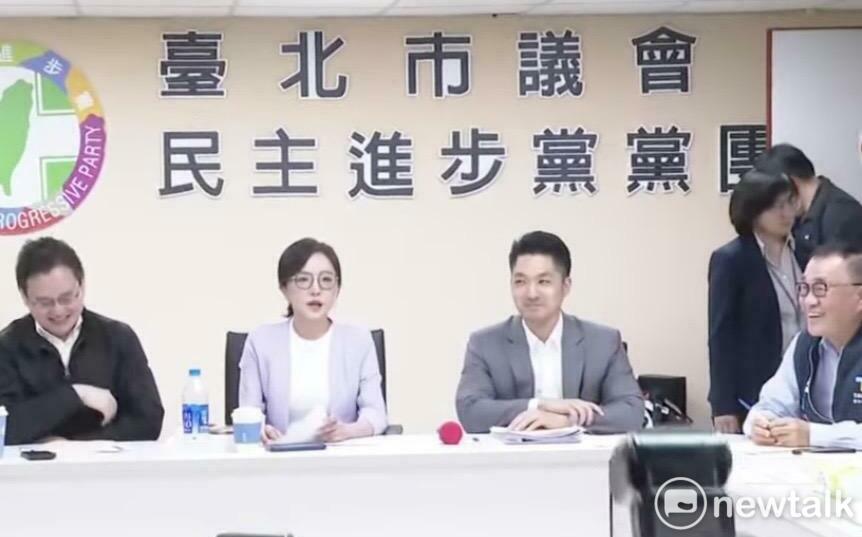 北檢前抗議！蔣萬安稱是否違法「非內政部說了算」 綠議員怒拍桌