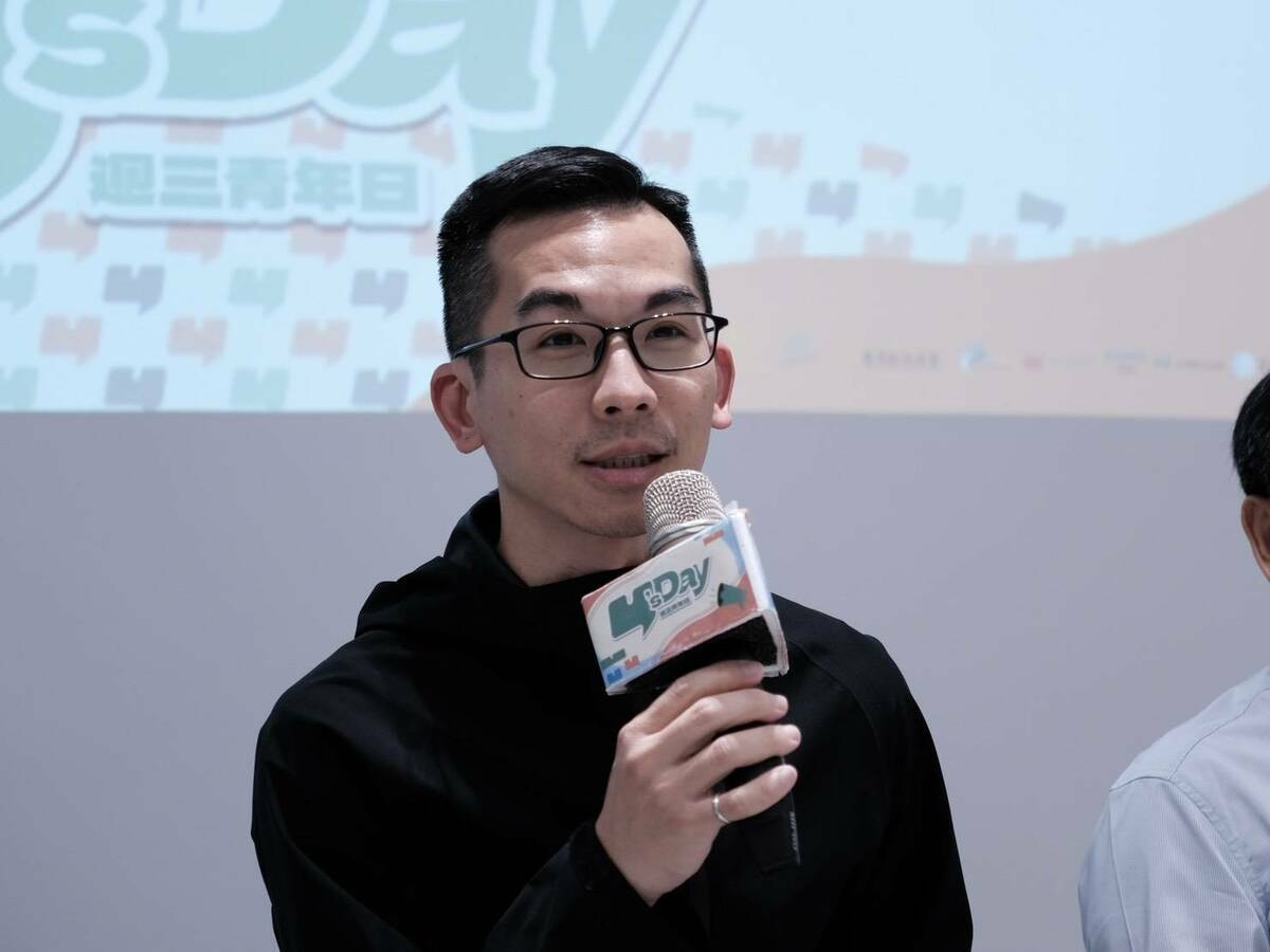 中興大學國際政治研究所教授譚偉恩。 圖：Y’s Day「週三青年日」提供