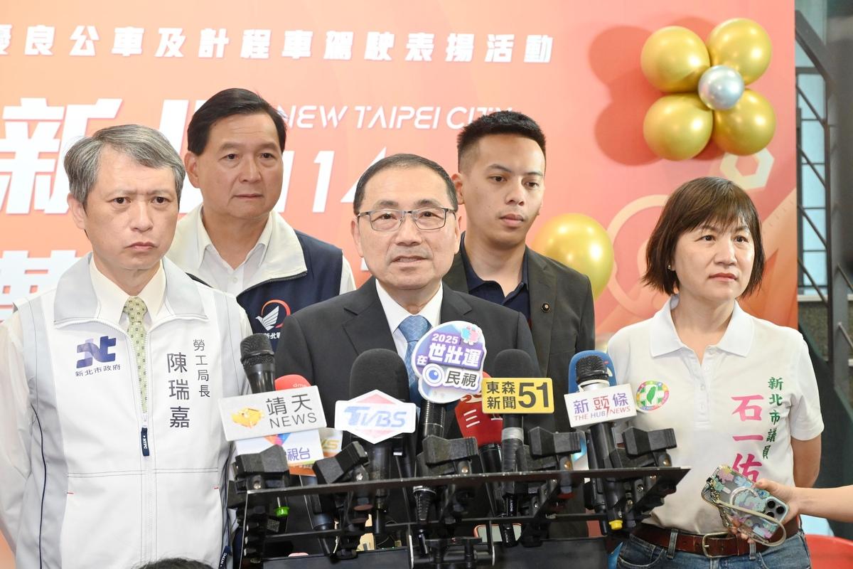 侯友宜表示會參加4/26國民黨在凱道的遊行活動。 圖：新北市政府/提供