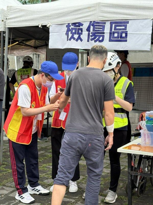 花蓮縣府辦理城鎮韌性演習。 圖：國安會提供