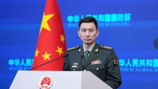 中國國防部新聞發言人張曉剛。 圖 : 翻攝自騰訊網