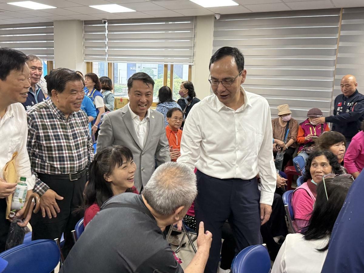 國民黨主席朱立倫出席桃園政策說明會。 圖：國民黨文傳會/提供