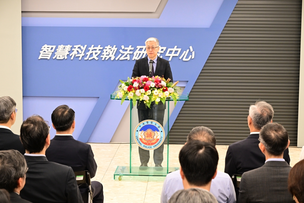 內政部常務次長吳堂安致詞。 圖：內政部提供