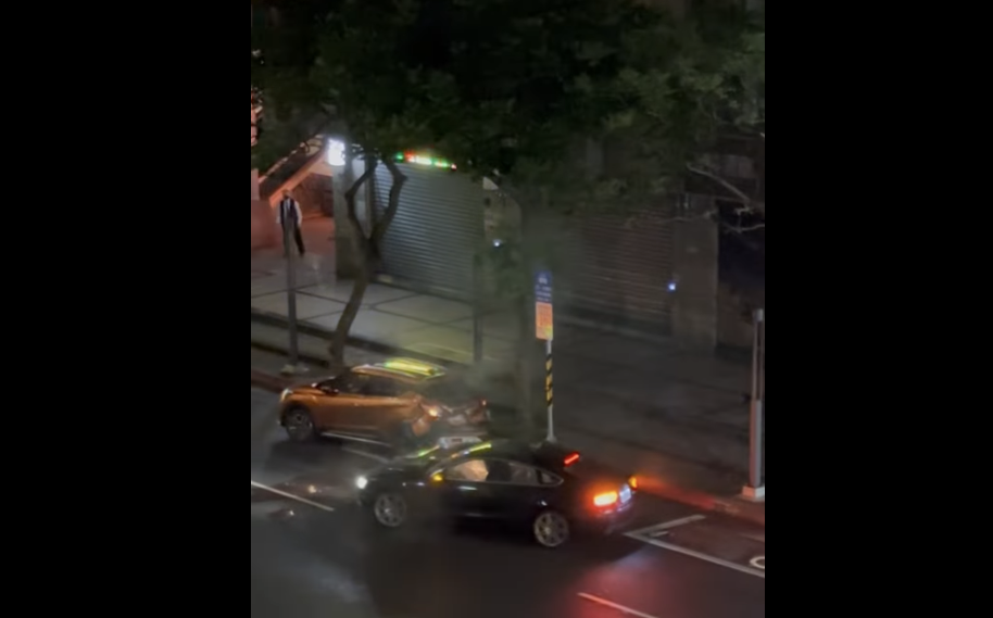 撞車還逃!信義區黑車肇逃畫面曝光 網猜駕駛「有異樣」