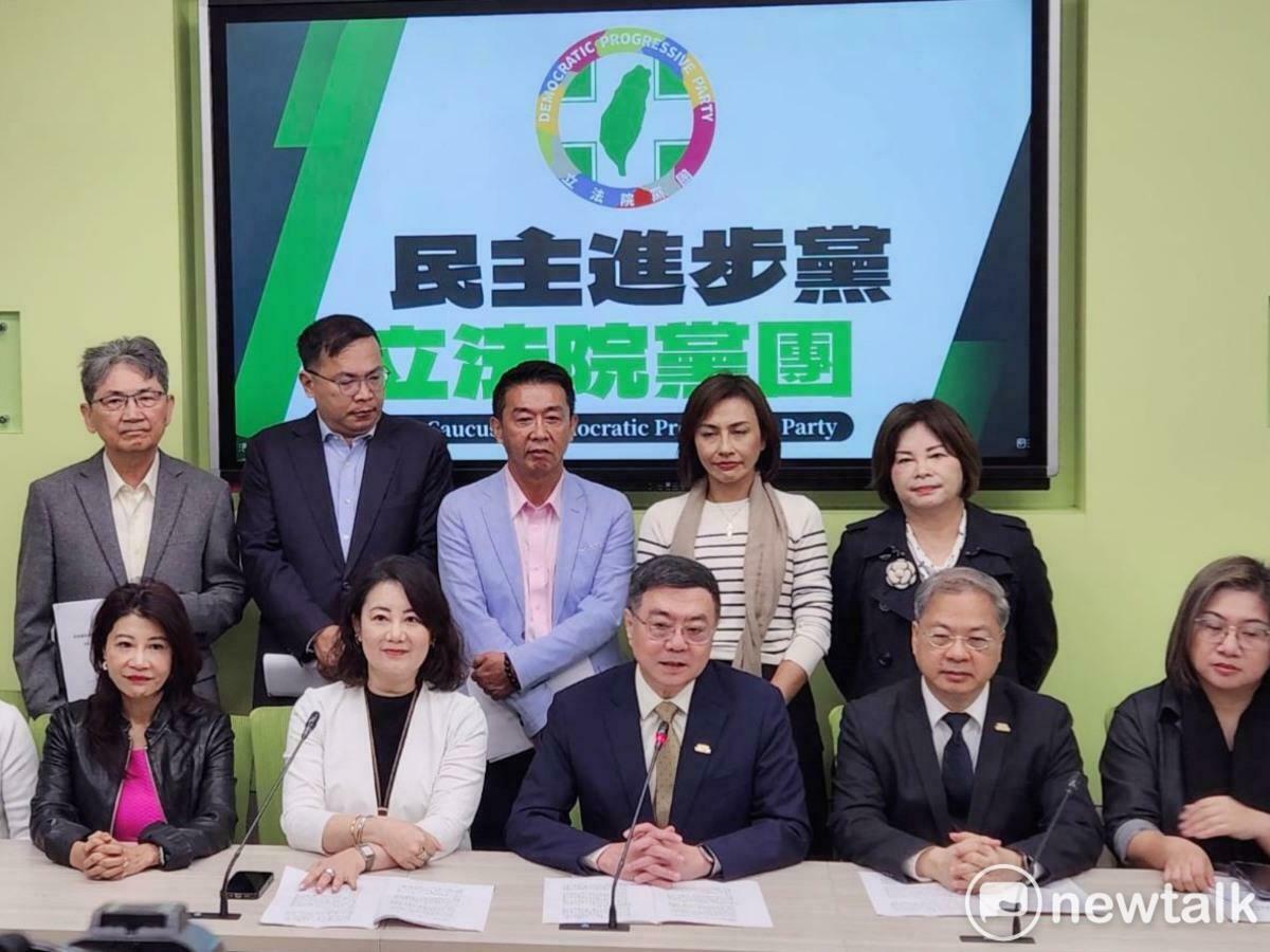 行政院長卓榮泰一早拜會民進黨團，盼爭取4100億特別條例順利通過。 圖：金大鈞／攝