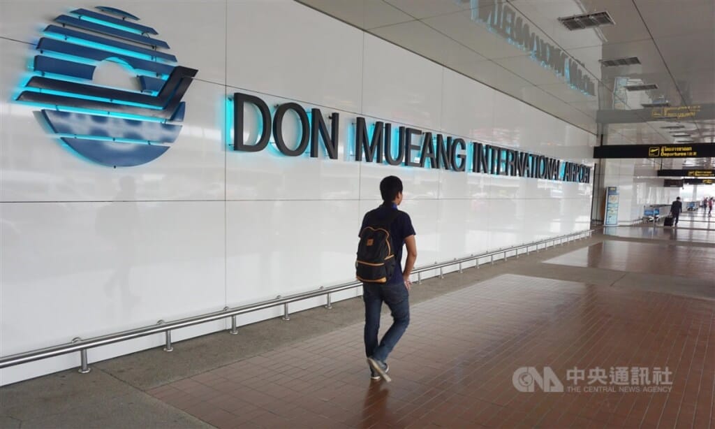 圖為曼谷的廊曼國際機場。（中央社檔案照片）