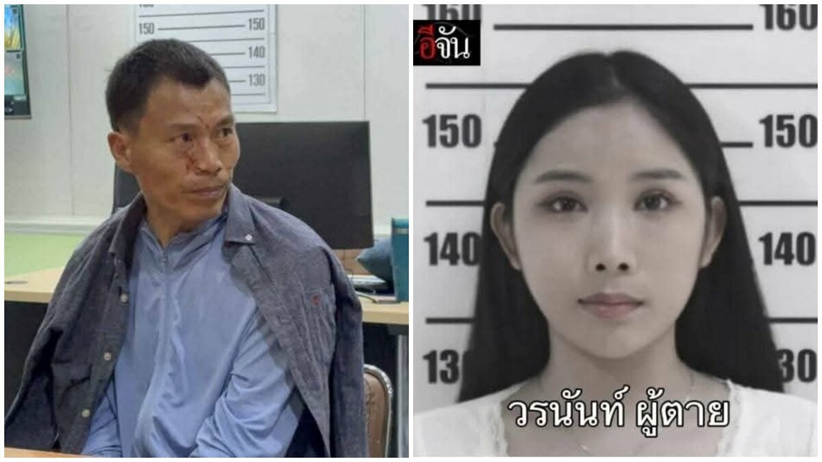泰國近期發生一起駭人聽聞的殺人事件， 42 歲的中國籍男子傅通永(左)疑似因夜間陪伴約會爆發衝突，殺害並肢解 25 歲的跨性別者沃拉南(右)，相關事件也引發大量網友討論。 圖：翻攝自 @mdmi_rony X 帳號