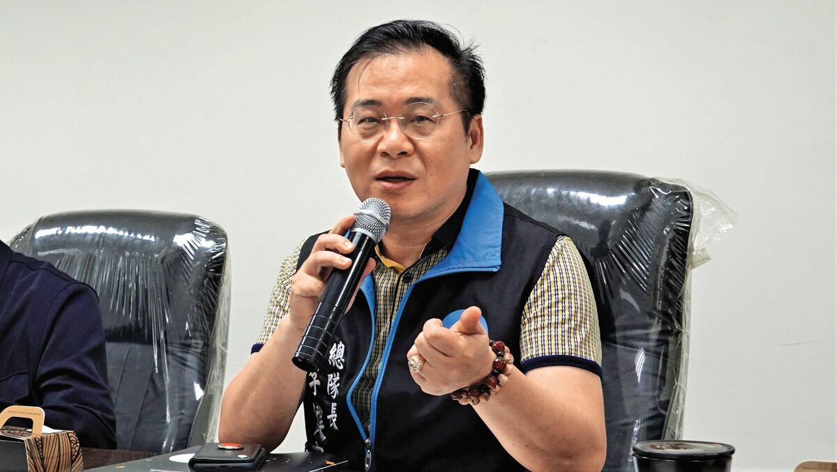 李健育代表環保署在外授課時，對上課女學員毛手毛腳。（翻攝台灣環境資訊協會flickr孫文臨攝）