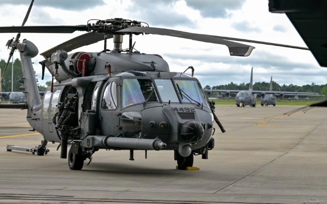 美國空軍HH-60W戰鬥救援直升機。 圖 : 翻攝自觀察者網