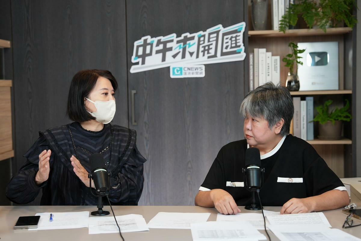 國民黨立委王鴻薇接受黃光芹專訪。 圖：《CNEWS匯流新聞網》/提供