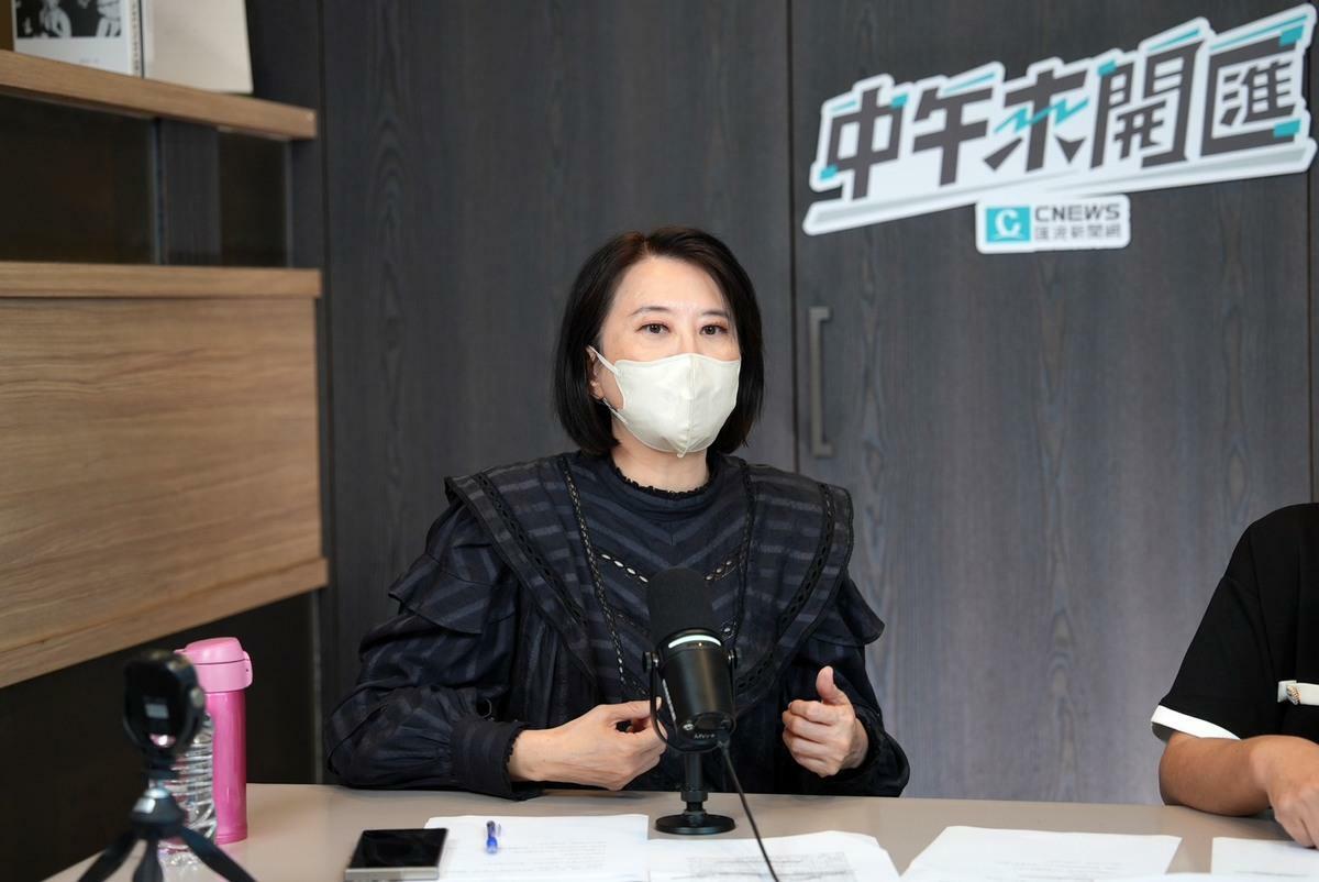 國民黨立委王鴻薇接受《中午來開匯》主持人黃光芹專訪 圖：《CNEWS匯流新聞網》/提供