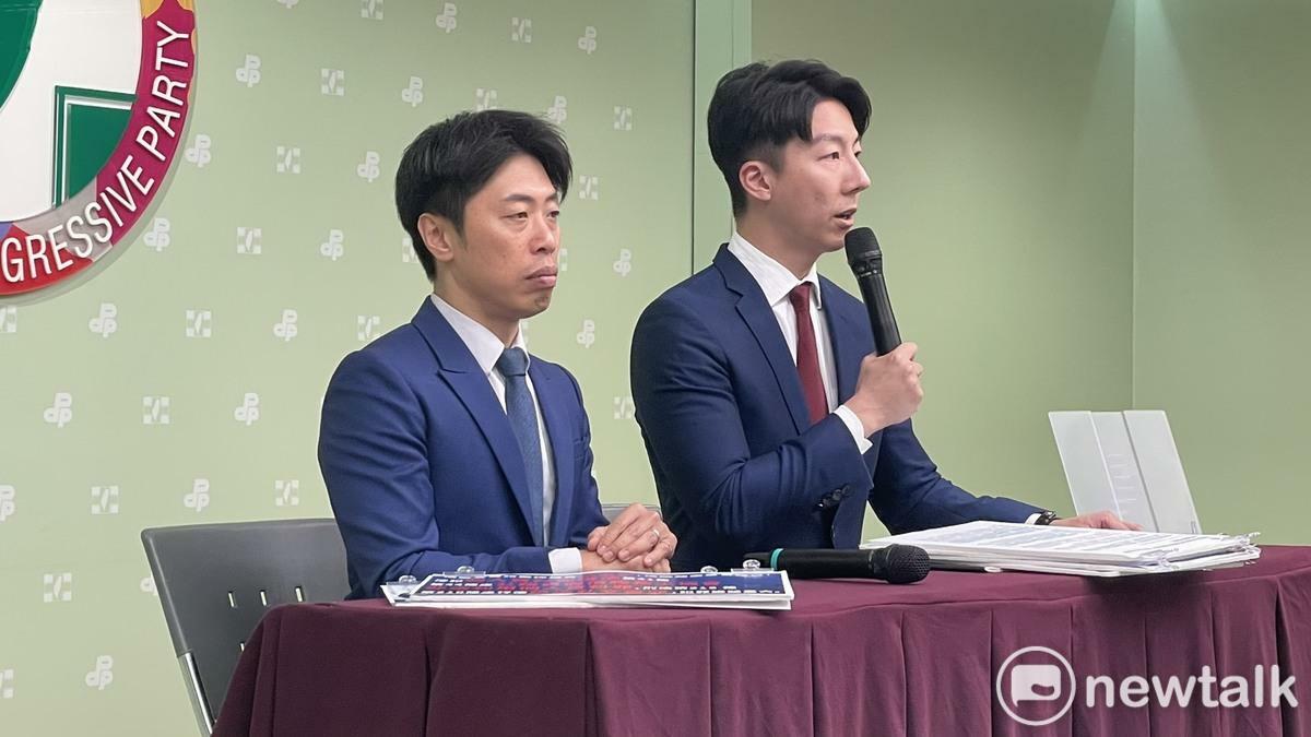 民進黨要求，朱立倫、謝國樑應該針對張淵翔盜取個資事件給出交代。 圖：記者高逸帆攝