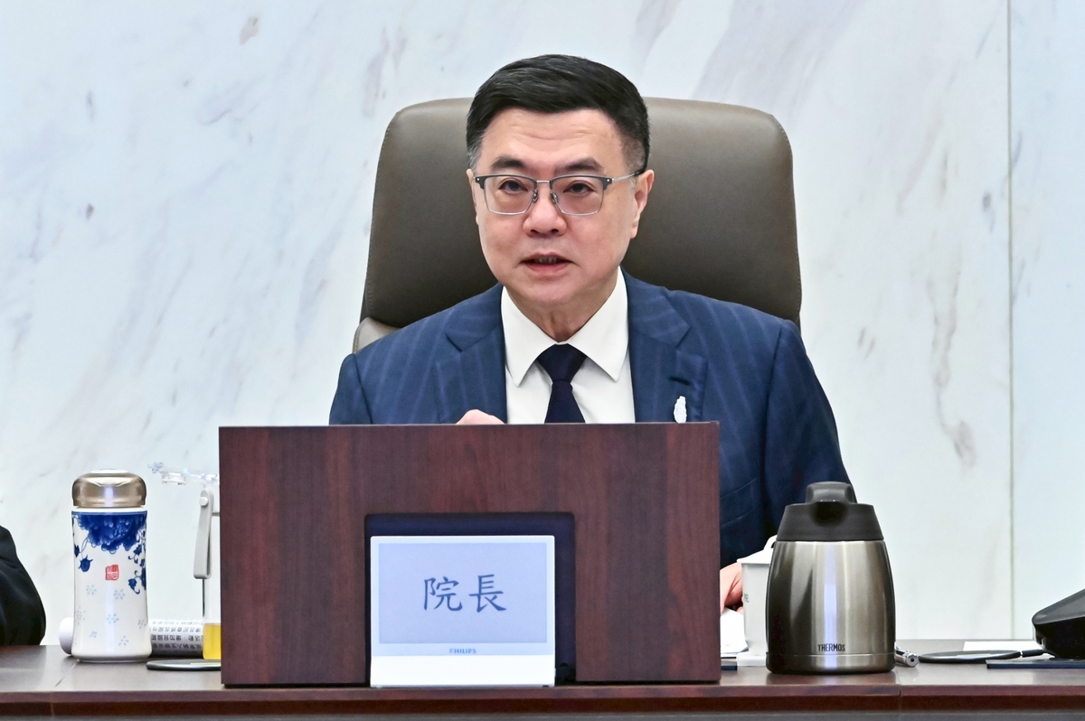 行政院長卓榮泰30日主持「行政院性別平等會第32次委員會議」。 圖：行政院提供