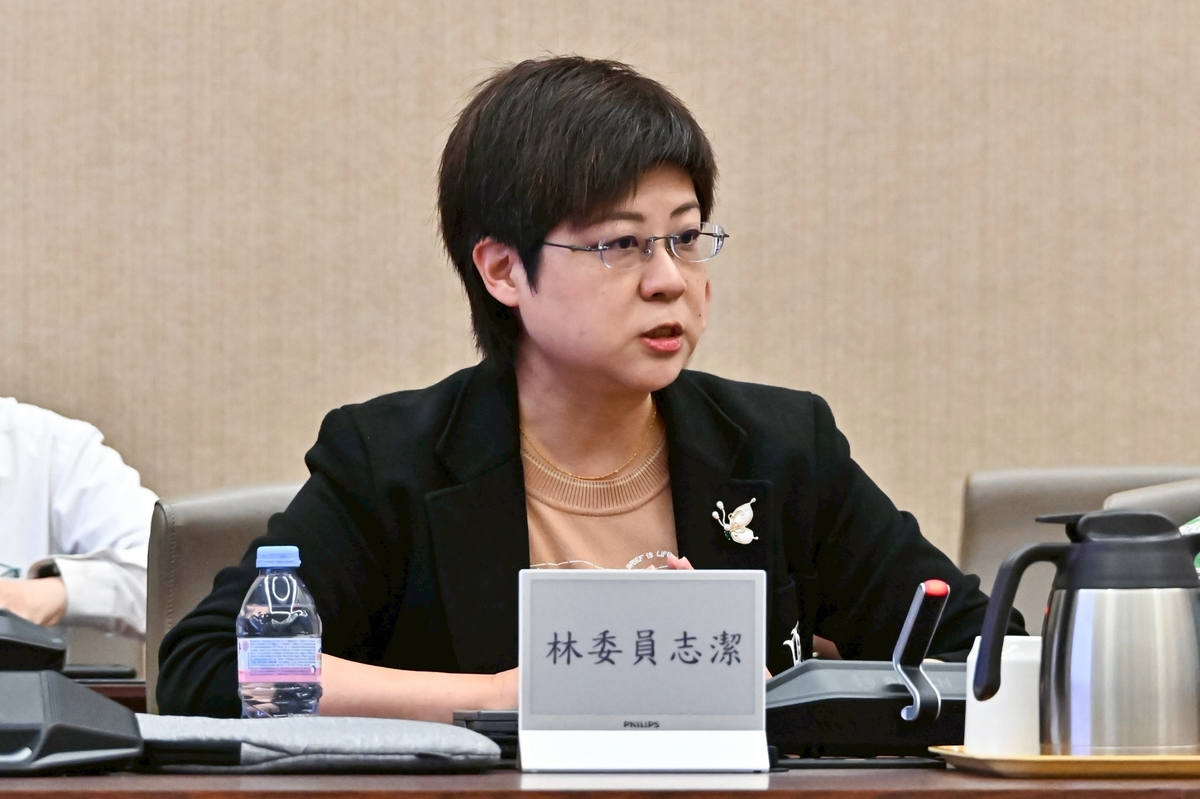 國立陽明交通大學特聘教授林志潔。 圖：行政院提供